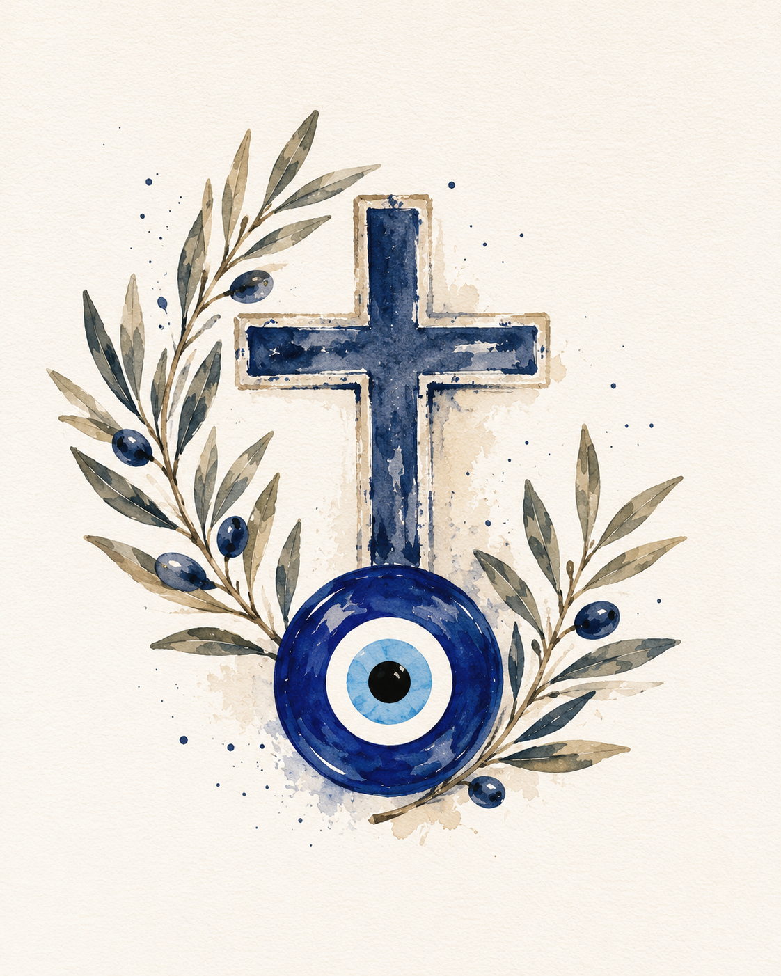 Mati Cross Print