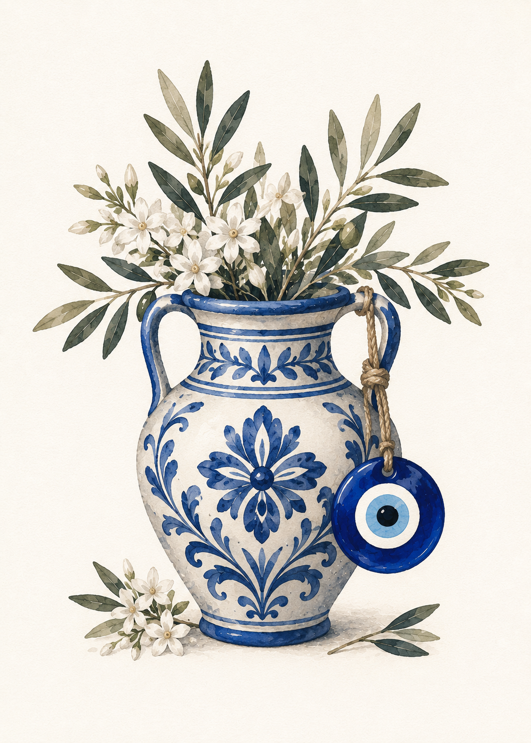 Mati Vase Print