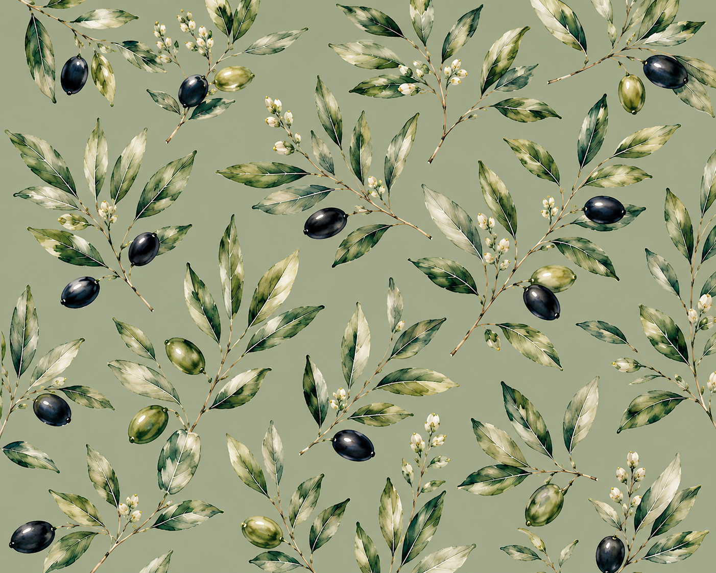 Olive Branch Pattern